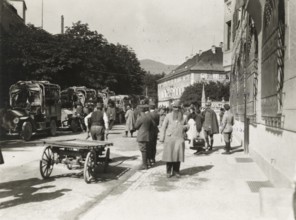 A stop in the caravan.