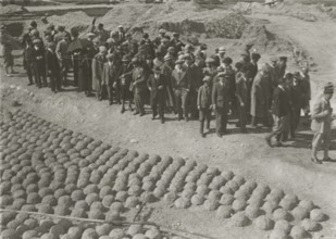 Visit to a sulfur mine. 
	
		1924