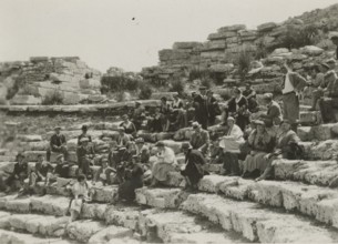 The Segesta Amphitheatre. 
	
		1924