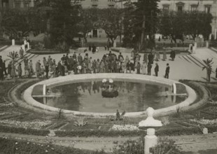 Bellini Garden in Catania. 
	
		1924
