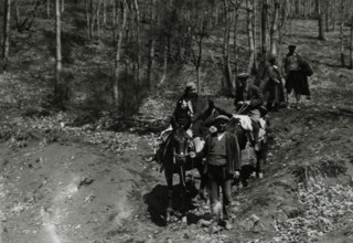 Climbing Etna. 
	
		1924