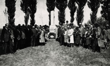 Anita Garibaldi's cenotaph at Casa Guiccioli. 
	
		1931