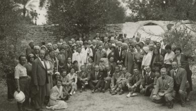 Touring Club Members  of the Italian Touring Club in Libya. 1931