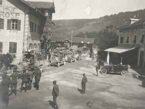 Touring Club Members  arriving in Merano?. 1919