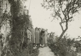 At the Hotel San Domenico in Taormina. 1924