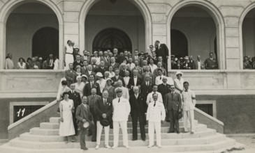 Touring Club Members  of the Italian Touring Club in Tripoli. 1931