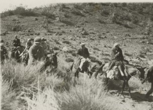 Towards the camp on Etna. 1924