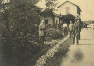The jury of the 1929 Stazioni Fiorite competition. 1929