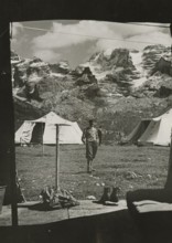 IX Touring Club Italiano Campsite in the Brenta Group: the camp. 1930