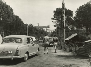 Marina di Ravenna International Camping Park: The campsite entrance. 1956