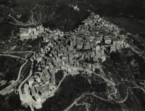 Aerial view of Anzi