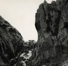 View of a house in Pietrapertosa