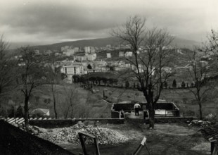 View of Potenza from the north side
