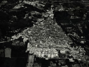 Aerial view of Senise.