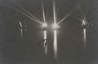 Night alarm at an Italian naval base in the Adriatic.