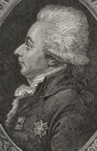 Francois Alexandre Frederic de La Rochefoucauld (1747-1827), Duke of Liancourt and Duke de La