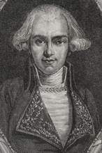 Jean-Joseph Mounier (1758-1806). French politician and jurist. Elected deputy of the Third State
