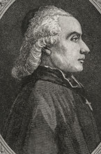 Anne Louis Henri de La Fare (1752-1829). French prelate and statesman. Bishop of Nancy (1787-1816),