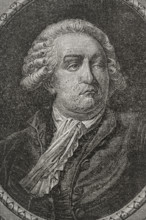 Honore-Gabriel Riqueti, comte de Mirabeau (1749-1791). French politician, leader of the early
