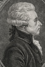 Jacques-Guillaume Thouret (1746-1794). French revolutionary politician. Elected deputy to the