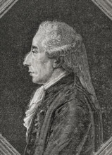 Jean Sylvain Bailly (1736-1793). French politician, scientist and academic. Mayor of Paris