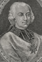 Louis-Rene de Rohan (Louis Rene Edouard de Rohan) (1734-1803). French prelate. Bishop of Strasbourg