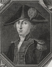 Andre Desilles (1767-1790). Junior French military officer during the early stages of the French