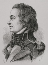 Charles-Philippe Ronsin (1751-1794). French general of the Revolutionary and Napoleonic Wars.