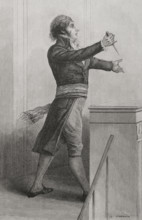 Jean-Lambert Tallien (1767-1820). French politician during the French Revolution. He took an active