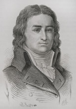 Francois-Louis Bourdon (1758-1798), also known as Bourdon de l'Oise. French politician of the