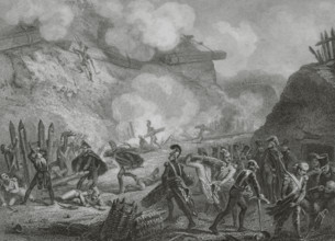 Napoleonic Wars. War of the Fourth Coalition. Siege of Danzig (19 March to 24 May 1807). The French