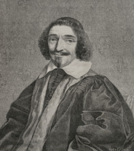 Pierre Seguier (1588-1672). Chancellor of France from 1635. Member of the French Academy. Portrait.