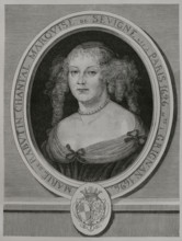 Madame de Sevigne (Marie de Rabutin-Chantal) (1626-1696), Marchioness de Sevigne. French epistolary