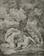 Adonis."" Poem by Jean de La Fontaine (1621-1695) dedicated to Nicolas Fouquet and published in