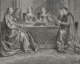 Anne of Austria (1601-1666). Queen consort of France and Navarre (1615-1643) by her marriage to