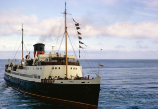 King Orry Class Passenger Steamer ferry ship 'Tynwald' built 1947 Camell Laird, operated by Isle of