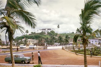 Historic Portuguese built chapel of Fort Sao Tiago da Minha, Coenraadsburg, Elmina, Ghana, west