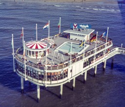 Scheveningen Pier, Netherlands, Europe 1960s.