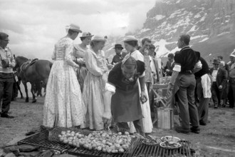 Journey on the occasion of centenary of first Cook travel through Switzerland, 1963