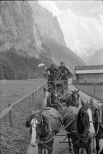 Journey on the occasion of centenary of first Cook travel through Switzerland, 1963