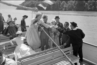 Journey on the occasion of centenary of first Cook travel through Switzerland, 1963