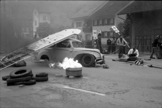 Police exercise: air crash, Embrach