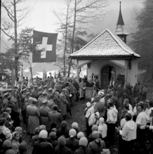 Commemoration 641 years Battle of Morgarten, 1956