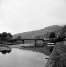 Rheineck SG Grenzbrucke, 1951