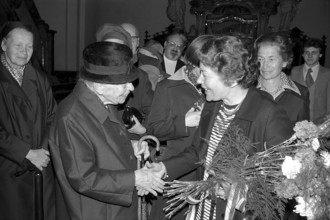 Celebration for the president of National Council Elisabeth Blunschy in Schwyz 1977