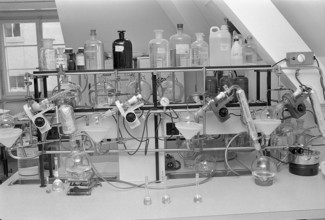 Chemical laboratory, city of Zurich 1969