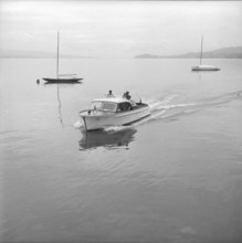Water rescue police of the cantonal police Zurich 1957