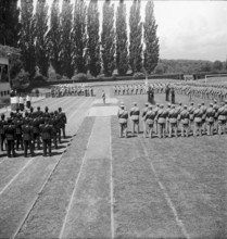 150 years anniversary, jubilee of Police Vaudoise, Lausanne 1953