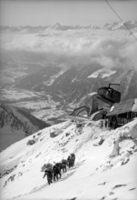 Crash of the indian airplane ""Malabar Princess"", Montblanc, rescue 1950