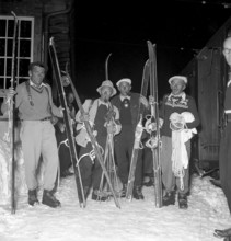 US-military plane crash, Guggi glacier Jungfrau, recue crew 1952